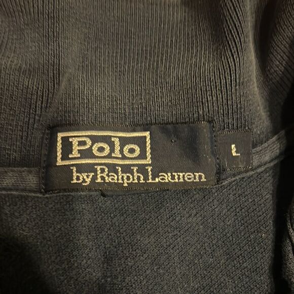 Mens Large Navy Blue Vintage Polo - Polo by Ralph Lauren Shirt - Short Sleeve - Picture 3 of 3